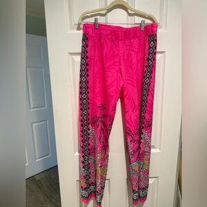 Lilly Pulitzer Pink Patterned Pants